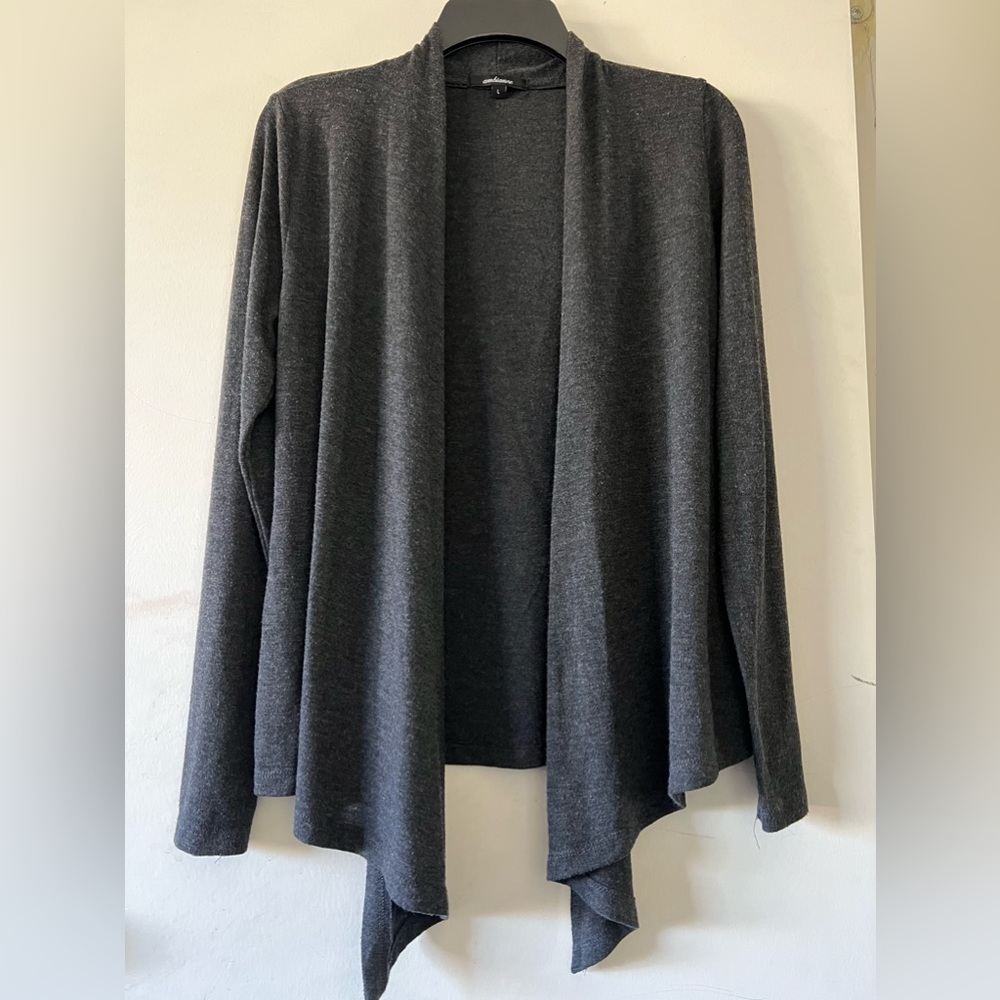Beautiful Ambiance gray cardigan sweater.